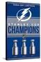 NHL Tampa Bay Lightning - Champions 23-Trends International-Stretched Canvas