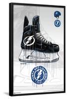 NHL Tampa Bay Lightning - Drip Skate 21-Trends International-Framed Poster