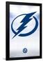 NHL Tampa Bay Lightning - Logo 17-Trends International-Framed Poster