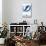 NHL Tampa Bay Lightning - Logo 17-Trends International-Stretched Canvas displayed on a wall