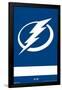 NHL Tampa Bay Lightning - Logo 21-Trends International-Framed Poster