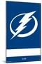 NHL Tampa Bay Lightning - Logo 21-Trends International-Mounted Poster