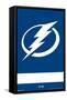 NHL Tampa Bay Lightning - Logo 21-Trends International-Framed Stretched Canvas