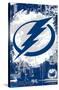 NHL Tampa Bay Lightning - Maximalist Logo 23-Trends International-Stretched Canvas