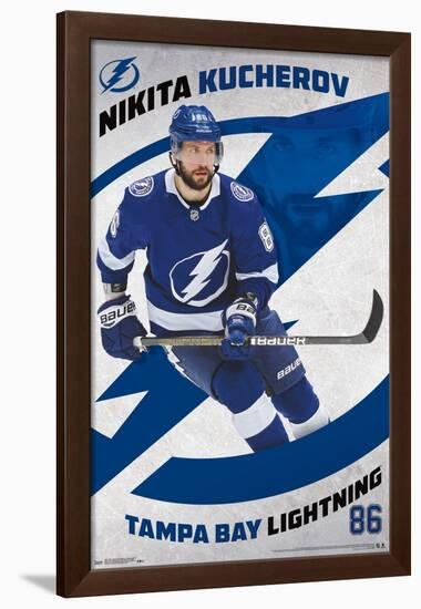 NHL Tampa Bay Lightning - Nikita Kucherov 19-Trends International-Framed Poster