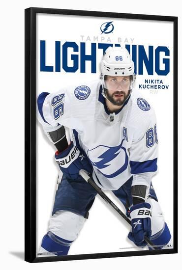 NHL Tampa Bay Lightning - Nikita Kucherov Feature Series 23-Trends International-Framed Poster