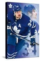 NHL Toronto Maple Leafs - Auston Matthews 21-Trends International-Stretched Canvas