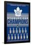 NHL Toronto Maple Leafs - Champions 23-Trends International-Framed Poster