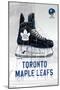 NHL Toronto Maple Leafs - Drip Skate 20-Trends International-Mounted Poster