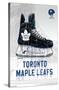 NHL Toronto Maple Leafs - Drip Skate 20-Trends International-Stretched Canvas