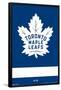 NHL Toronto Maple Leafs - Logo 21-Trends International-Framed Poster