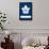 NHL Toronto Maple Leafs - Logo 21-Trends International-Framed Poster displayed on a wall