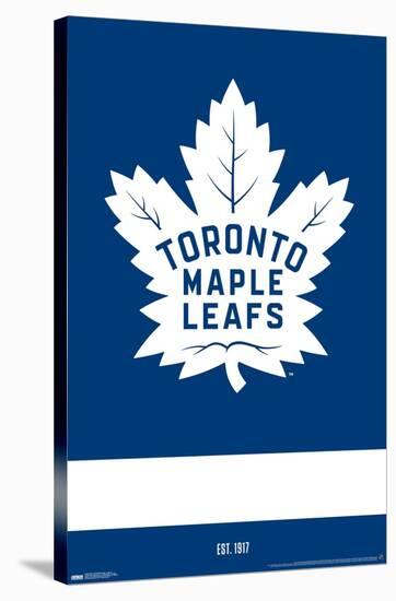 NHL Toronto Maple Leafs - Logo 21-Trends International-Stretched Canvas