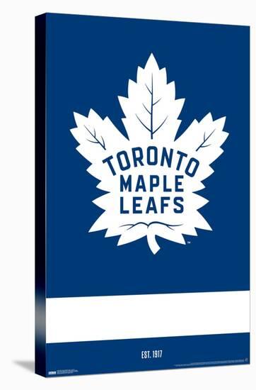 NHL Toronto Maple Leafs - Logo 21-Trends International-Stretched Canvas