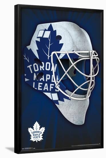 NHL Toronto Maple Leafs - Mask 16-Trends International-Framed Poster