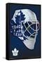 NHL Toronto Maple Leafs - Mask 16-Trends International-Framed Stretched Canvas