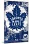 NHL Toronto Maple Leafs - Maximalist Logo 23-Trends International-Mounted Poster