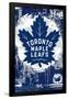 NHL Toronto Maple Leafs - Maximalist Logo 23-Trends International-Framed Poster