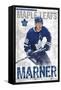 NHL Toronto Maple Leafs - Mitch Marner 19-Trends International-Framed Stretched Canvas