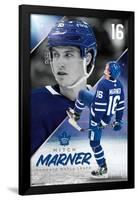 NHL Toronto Maple Leafs - Mitch Marner 22-Trends International-Framed Poster