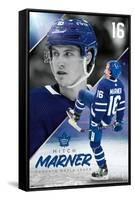 NHL Toronto Maple Leafs - Mitch Marner 22-Trends International-Framed Stretched Canvas