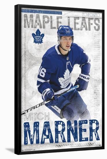 NHL TORONTO MAPLE LEAFS - MITCH MARNER-null-Framed Standard Poster