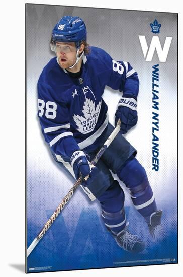 NHL Toronto Maple Leafs - William Nylander 23-Trends International-Mounted Poster