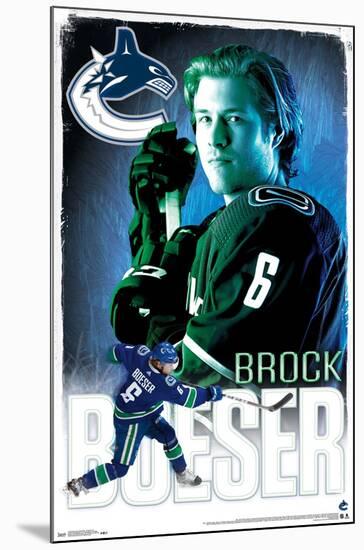 NHL Vancouver Canucks - Brock Boeser 18-Trends International-Mounted Poster