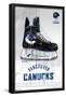 NHL Vancouver Canucks - Drip Skate 21-Trends International-Framed Poster