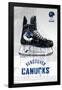 NHL Vancouver Canucks - Drip Skate 21-Trends International-Framed Poster