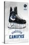 NHL Vancouver Canucks - Drip Skate 21-Trends International-Stretched Canvas