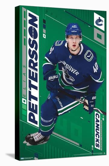 NHL Vancouver Canucks - Elias Pettersson 19-Trends International-Stretched Canvas