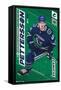 NHL Vancouver Canucks - Elias Pettersson 19-Trends International-Framed Stretched Canvas