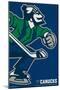 NHL Vancouver Canucks - Logo 14-Trends International-Mounted Poster