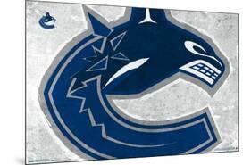 NHL Vancouver Canucks - Logo 19-Trends International-Mounted Poster