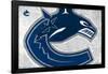 NHL Vancouver Canucks - Logo 19-Trends International-Framed Poster