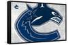 NHL Vancouver Canucks - Logo 19-Trends International-Framed Stretched Canvas