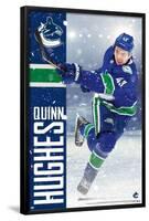 NHL Vancouver Canucks - Quinn Hughes 20-Trends International-Framed Poster