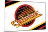 NHL Vancouver Canucks - Retro Logo 19-Trends International-Mounted Poster