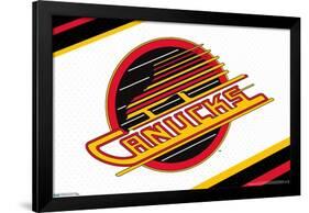 NHL VANCOUVER CANUCKS - RETRO LOGO-null-Framed Standard Poster