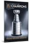 NHL Vegas Golden Knights - 2023 Stanley Cup Team Logo-Trends International-Mounted Poster