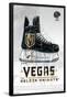 NHL Vegas Golden Knights - Drip Skate 20-Trends International-Framed Poster