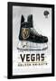 NHL Vegas Golden Knights - Drip Skate 20-Trends International-Framed Poster