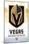 NHL Vegas Golden Knights - Logo 17-Trends International-Mounted Poster