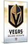 NHL Vegas Golden Knights - Logo 17-Trends International-Mounted Poster