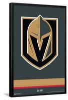 NHL Vegas Golden Knights - Logo 21-Trends International-Framed Poster