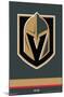 NHL Vegas Golden Knights - Logo 21-Trends International-Mounted Poster