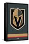 NHL Vegas Golden Knights - Logo 21-Trends International-Framed Stretched Canvas