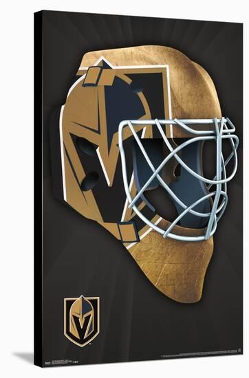 NHL Vegas Golden Knights - Mask 17-Trends International-Stretched Canvas