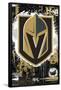 NHL Vegas Golden Knights - Maximalist Logo 23-Trends International-Framed Poster